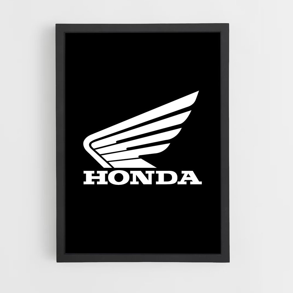Poster moto emblématique Honda – affiche Honda Moto (vue 2)